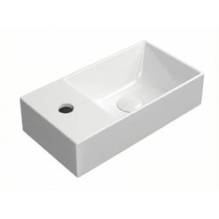 Ben Stelvio Small Fontein L 1 KRG 36x18x9 cm Glans Wit