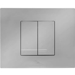 Ben Pro Flush Style Drukplaat Chroom / Mat-Chroom