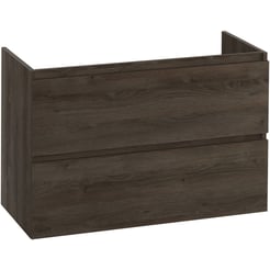 Saniselect Tonale Wastafelonderkast 100x51x65 cm Sepia Eiken
