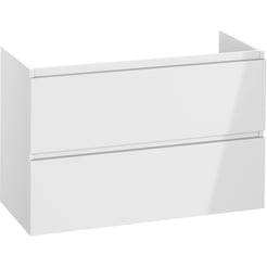Saniselect Tonale Wastafelonderkast 100x51x65 cm Super Wit Glans