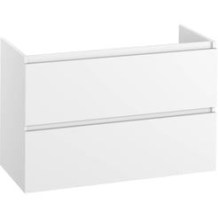 Saniselect Tonale Wastafelonderkast 100x51x65 cm Super Wit Mat
