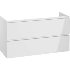 Saniselect Tonale Wastafelonderkast 120x45x65 cm Super Wit Glans