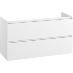 Saniselect Tonale Wastafelonderkast 120x51x65 cm Super Wit Mat