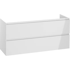 Saniselect Tonale Wastafelonderkast 140x45x65 cm Super Wit Glans