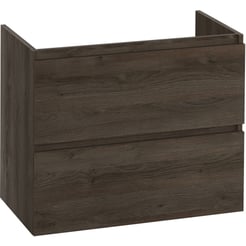 Saniselect Tonale Wastafelonderkast 80x45x65 cm Sepia Eiken