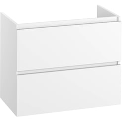 Saniselect Tonale Wastafelonderkast 80x51x65 cm Super Wit Mat