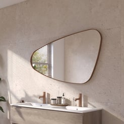 Ben Nature Spiegel 120x3,5x70 cm Geborsteld Koper