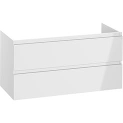 Ben Tendenza Wastafelonderkast 100x44,5x50 cm Glans Wit
