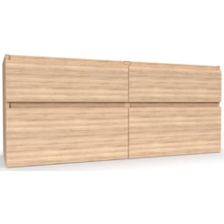 Ben Tendenza Wastafelonderkast 140x44,5x60 cm Urban Oak