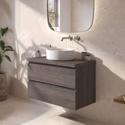 Ben Tendenza badmeubel incl. afdekblad 81x46x53,8cm prime oak