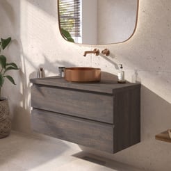 Ben Tendenza badmeubel incl. afdekblad 101x46x53,8cm prime oak