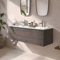Ben Tendenza badmeubel incl. keramische wastafel mat 122,7x46cm prime oak