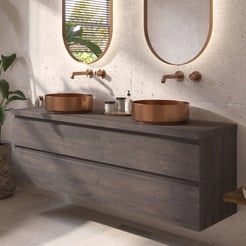Ben Tendenza badmeubel incl. afdekblad 161x46x63,8cm prime oak
