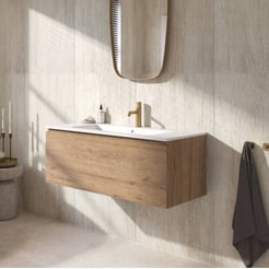 Ben Tendenza badmeubel incl. keramische wastafel mat 102,7x46cm sherwood