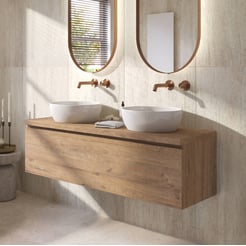 Ben Tendenza badmeubel incl. afdekblad 141x46cm sherwood