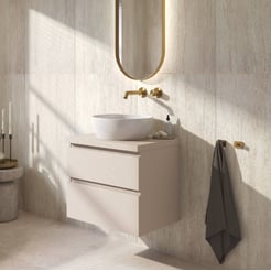Ben Tendenza badmeubel incl. afdekblad 61x46x63,8cm zand