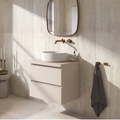 Ben Tendenza badmeubel incl. afdekblad 61x46x53,8cm zand