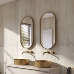 Ben Vita Spiegel 40x4x80 cm Mat Goud