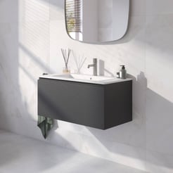Ben Tendenza badmeubel incl. keramische wastafel mat 82,7x46cm zambia black