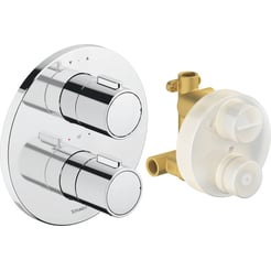 Duravit Douchethermostaat Afbouwdeel Chroom