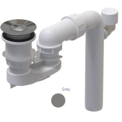 Villeroy &amp; Boch ViFlow Afvoer- en overloopgarnituur Grey
