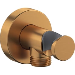 Duravit Wandaansluitbocht Brons Geborsteld