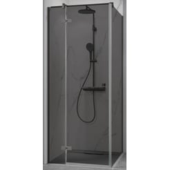 Ben Vivid Draaideur 80x200 cm Geborsteld Zwart