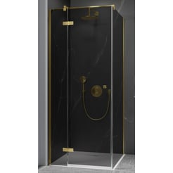 Ben Vivid Draaideur 80x200 cm Geborsteld Messing