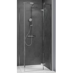 Ben Vivid Draaideur rechts 100x200 cm Chroom Helder Glas