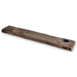 Looox Wooden Collection bath shelf raw massief eiken