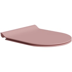 Ben Stelvio Closetzitting Slim 36,5x45,5x2,5 cm Mat Roze
