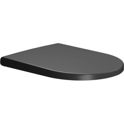Ben Segno 2.0 Closetzitting 36,6x45x4,8 cm Mat Zwart