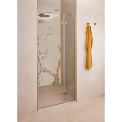Ben Vivid Nisdraaideur rechts 120x200 cm Geborsteld Koper Helder Glas