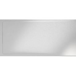 Acquabella Halo Douchevloer Slate 90x140x3 cm Blanco