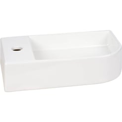 Saniselect Orbido Wastafel 40x22x10 cm Glans Wit