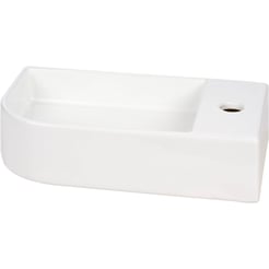 Saniselect Orbido Wastafel 40x22x10 cm Glans Wit