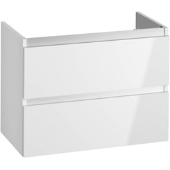 Saniselect Guarda Wastafelonderkast 80x39,5x60 cm Glans Wit