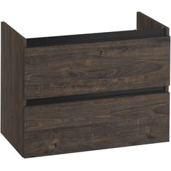 Saniselect Guarda Wastafelonderkast excl. greep 80x45x60 cm Kasteel Bruin