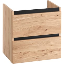 Saniselect Guarda Wastafelonderkast 60x39,5x60 cm Naturel Eiken
