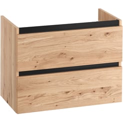 Saniselect Guarda Wastafelonderkast 80x45x60 cm Naturel Eiken