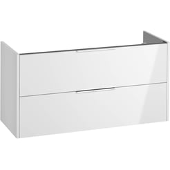 Saniselect Luca Wastafelonderkast 120x50,5x60 cm Glans Wit