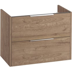 Saniselect Luca Wastafelonderkast excl. greep 80x50,5x60 cm Toffee
