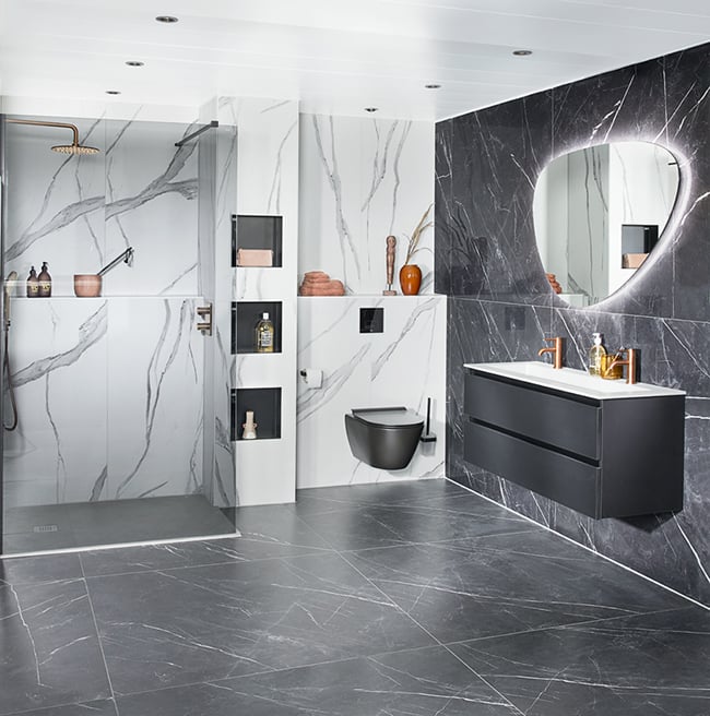 Badkamer Carrara