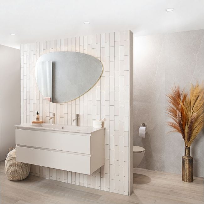 Badkamer Sabina - Trendy beige