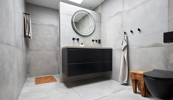 Betonlook badkamer