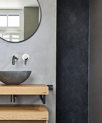 marmer tegels badkamer