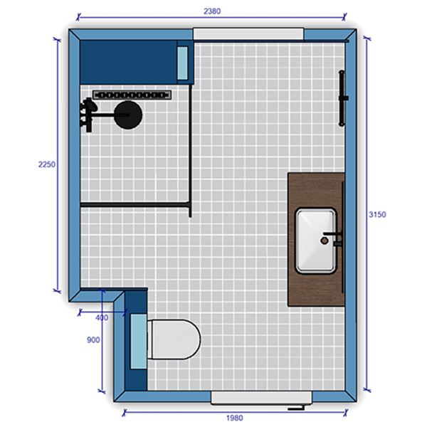 badkamer ontwerp