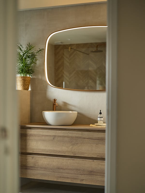 Inkijkje in de badkamer