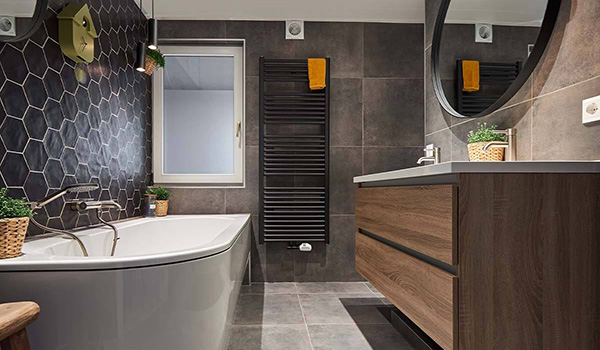 moderne badkamer