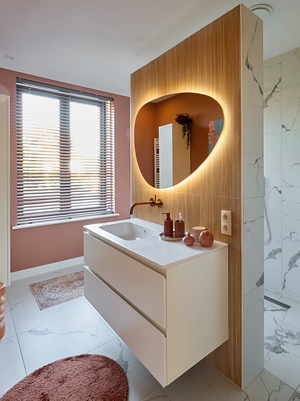 Overzichtsfoto van de badkamer